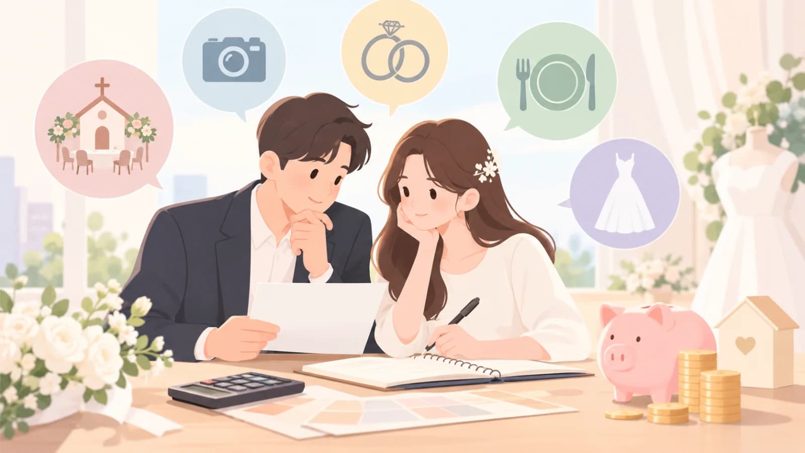 결혼 예산, 어디를 줄여야 후회가 없을까