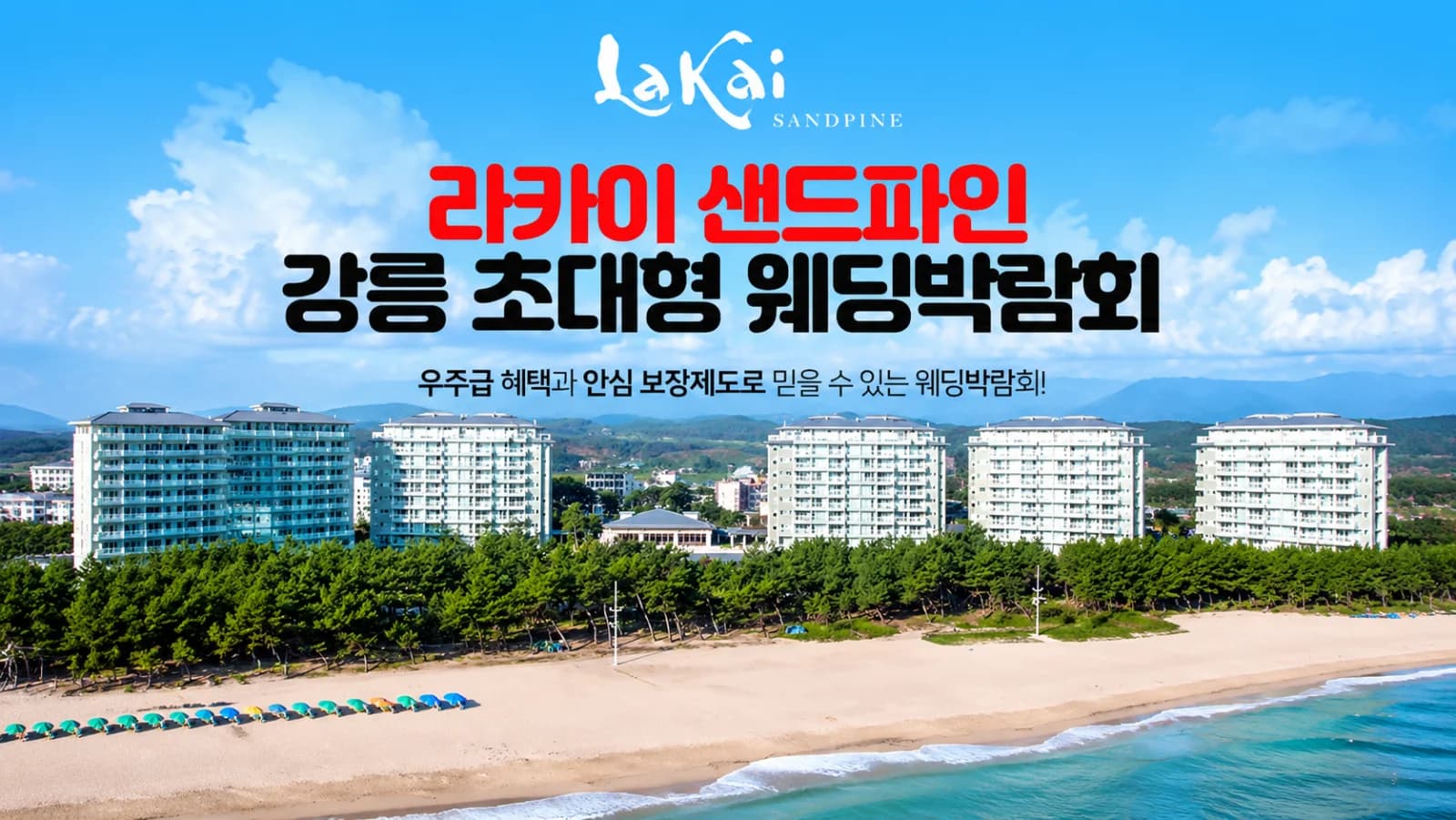 라카이 샌드파인 강릉 웨딩박람회